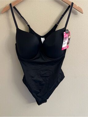 New Maidenform Sweet Nothings 36D Body Shaper Smoothing Body Suit Shapewear